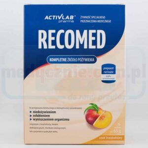 RecoMed koktail odżywczy brzoskwinia 65g 1szt